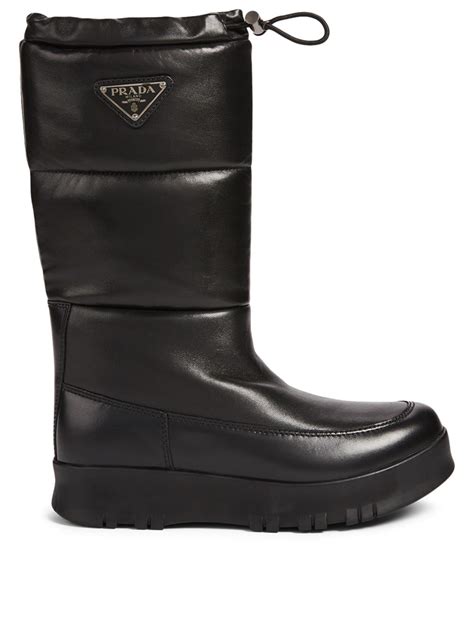 prada puffer boot|PRADA .